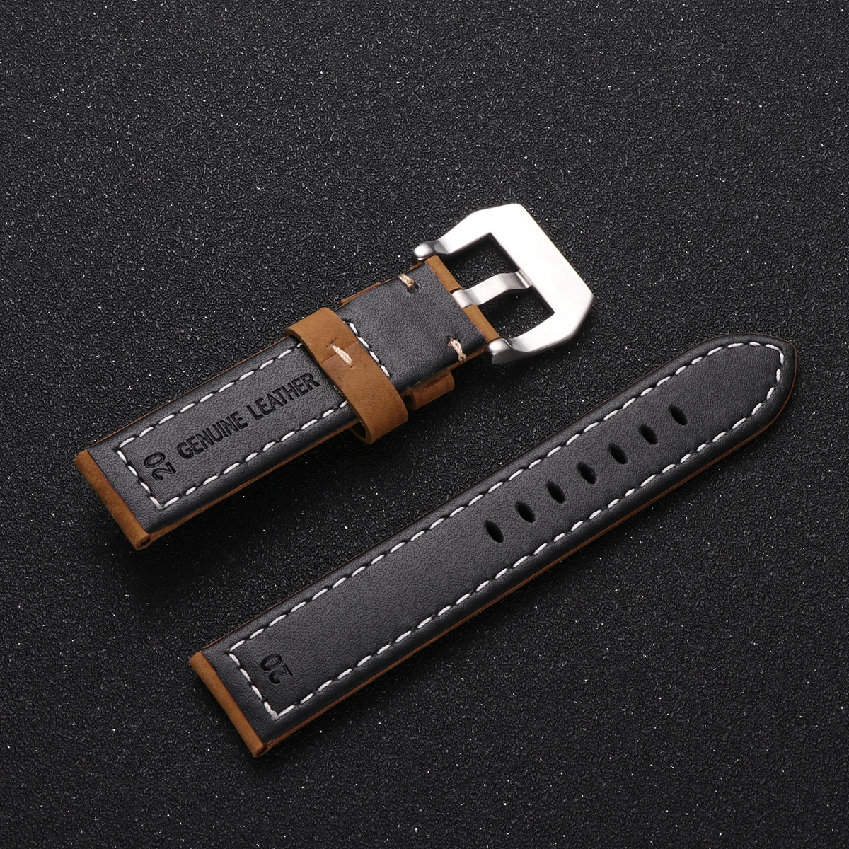 

Watch B Retro Style Universal Large Dial Vintage Replacement Strap Comfortable Durable Smooth Material Easy