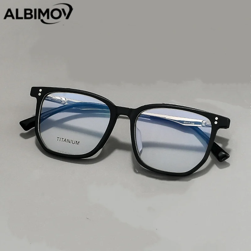 

Big Head Widen with Degree Prescription Myopia Glasses Frame Titanium Reading Glasses Progressive Anti Reflective Lenses Eyewear