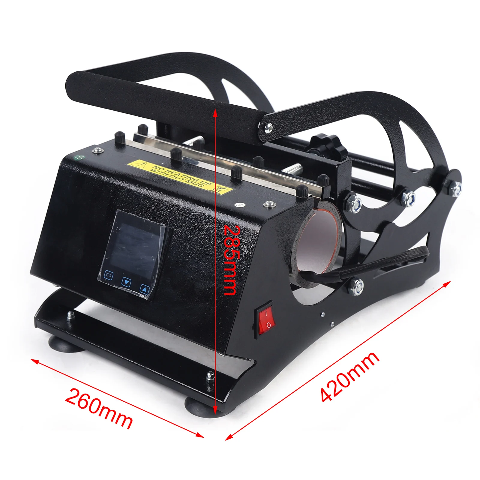 550W Mok Warmte Persmachine Voor 20Oz Fles Sublimatie Digitale Overdracht Machine