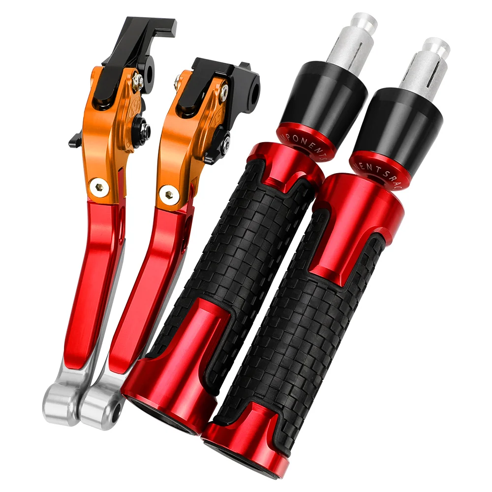 

For APRILIA RSV 4 FACTORY 2009 -2019 2018 2017 2016 2015 2014 Motorcycle Aluminum Brake Clutch Levers Handlebar Hand Grips Ends