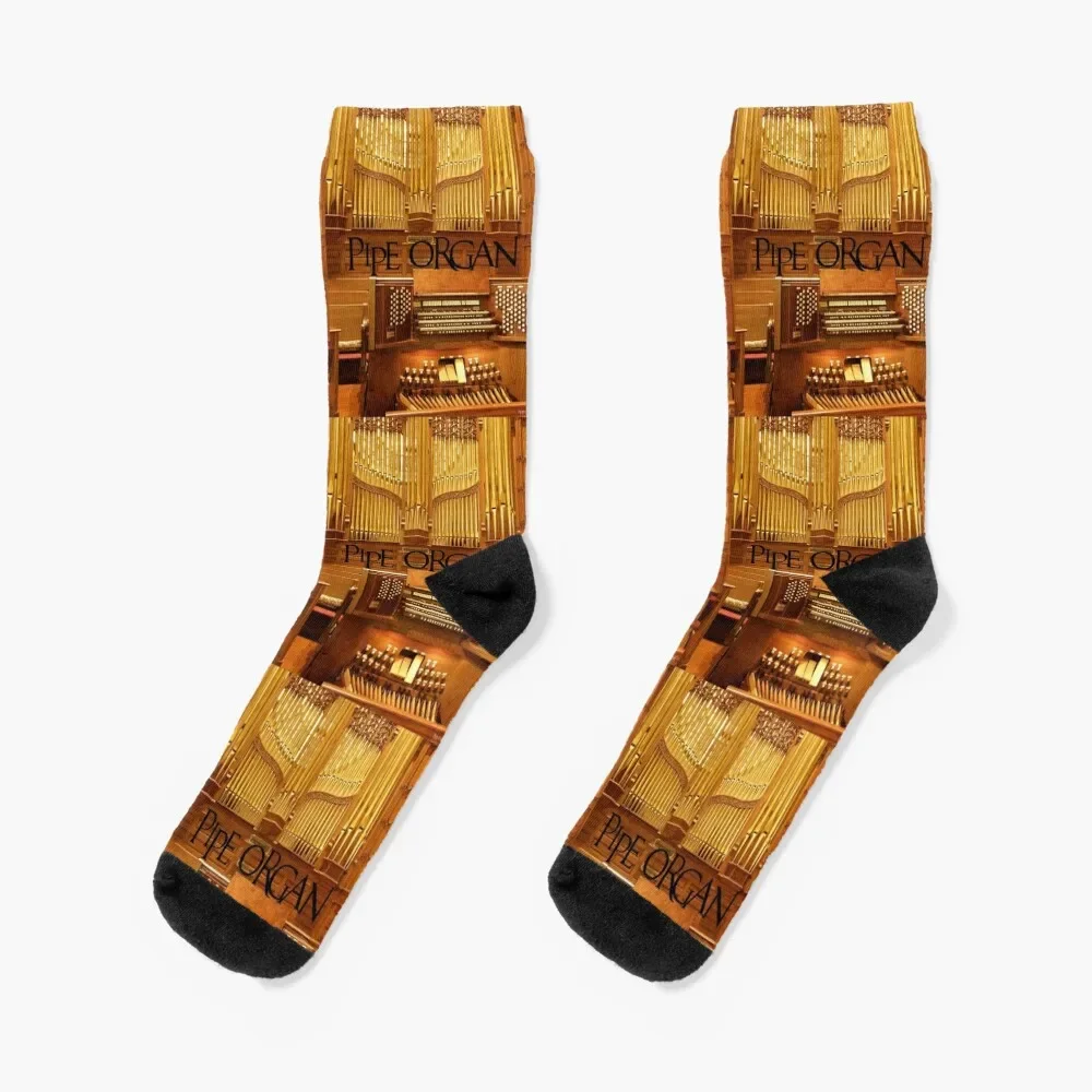 

Big Pipe Organ Socks winter gifts shoes golf Socks Women's Men's