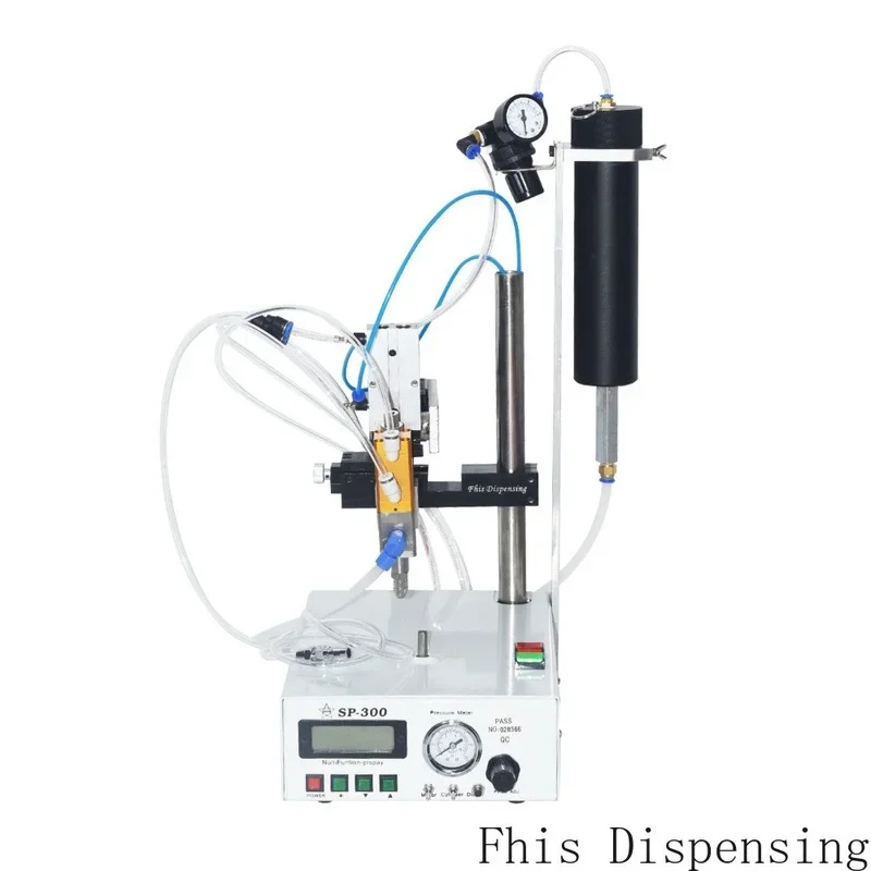 Manual Dual Liquid Glue Gun with Pressure Barrel