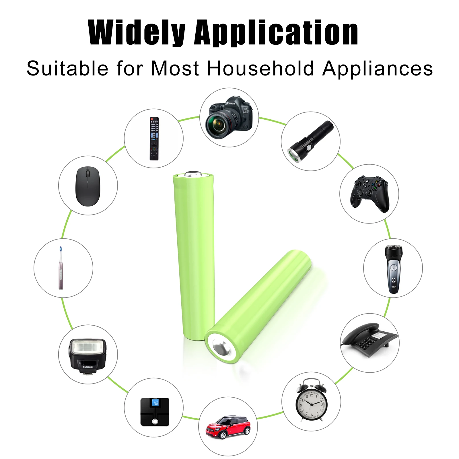 4/6/10/20PC PKCELL 3800mah AAA batteria 1.5V nimh aaa batterie ricaricabili industria Pulsante superiore per luce solare