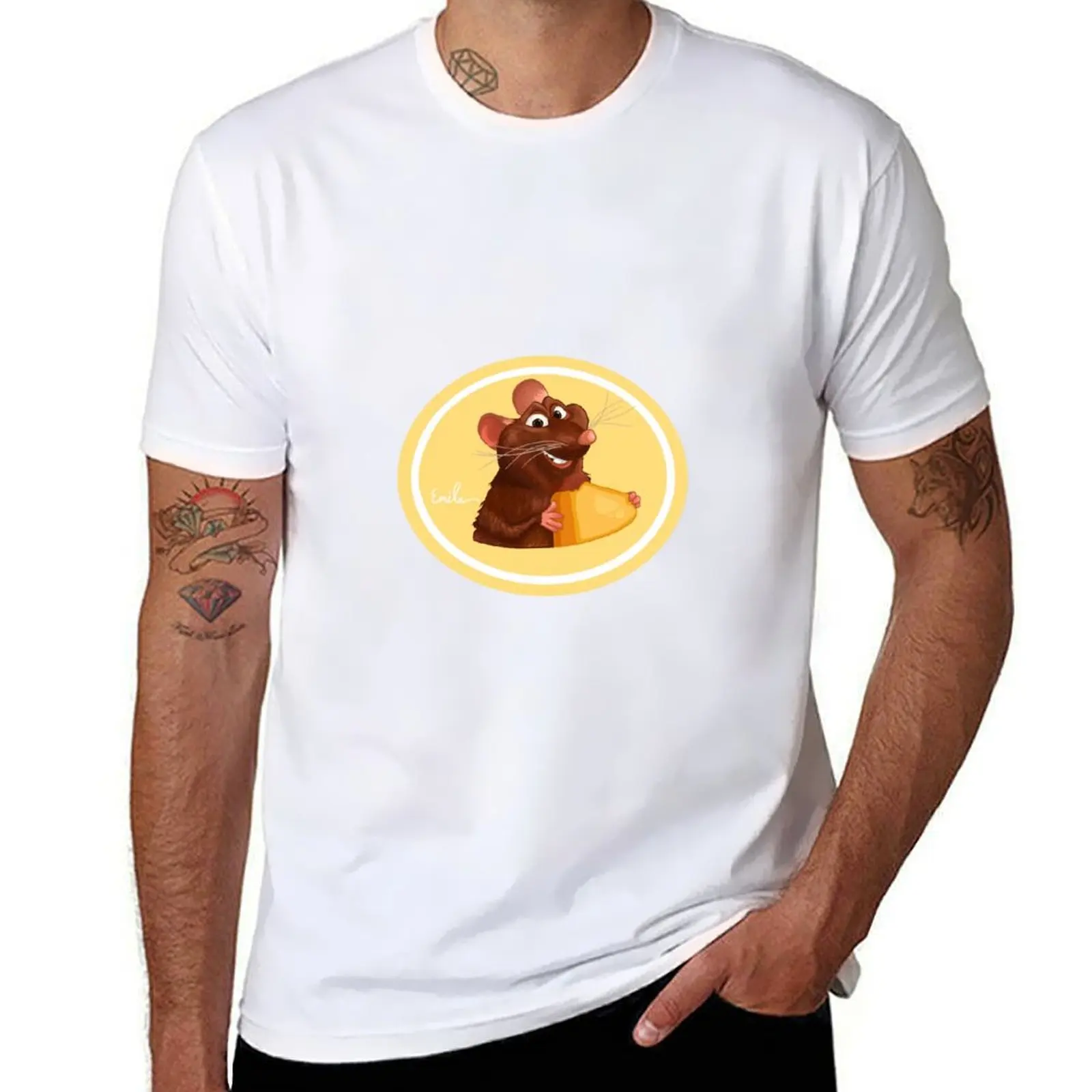 

Ratatouille Emile T-Shirt man t shirts for men casual mens graphic t shirts t shirts for man graphic funny T-Shirt