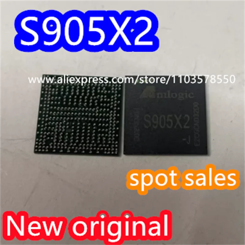 1PCS  S905X3 LCD Flat Panel IC Chip BGA Package S905X2 New Original 4K Video Decoder SOC S905X-BV