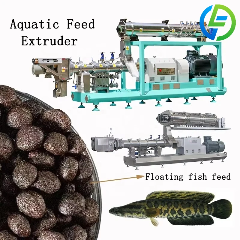 Customize Series Fishing Processing Fish Food Machine Babyfish Starter Feed Extruder