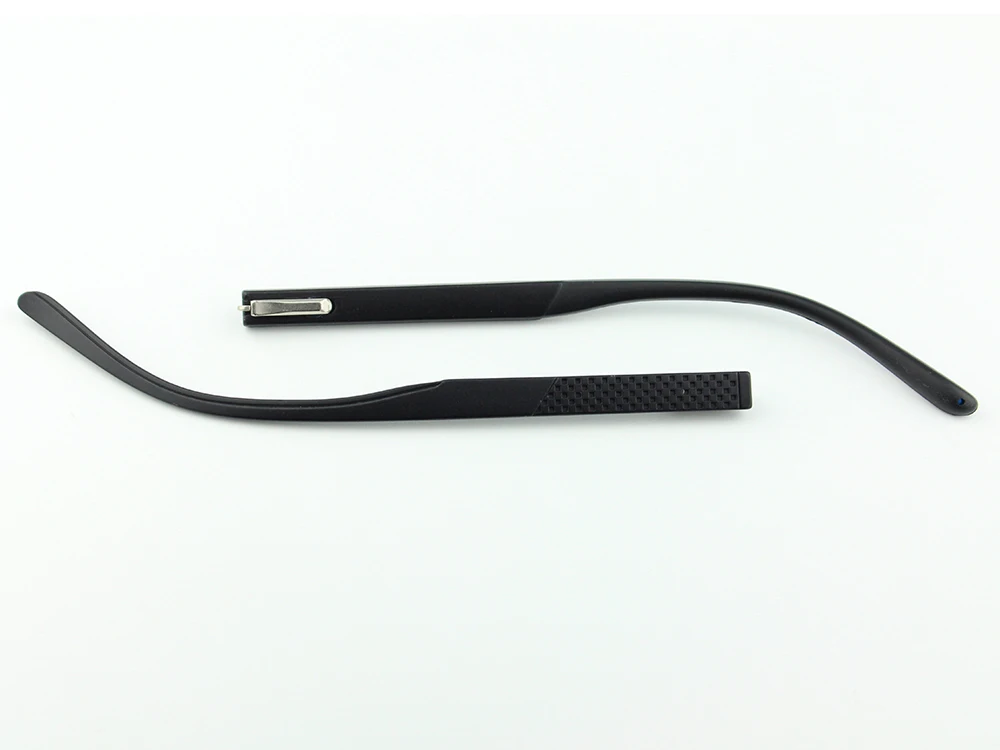 1pairs 7.3mm Width Glasses Eyeglasses PC Temple With Spring Plastic Leg Tip Optical Frame Eyewear Repairing Parts 3055