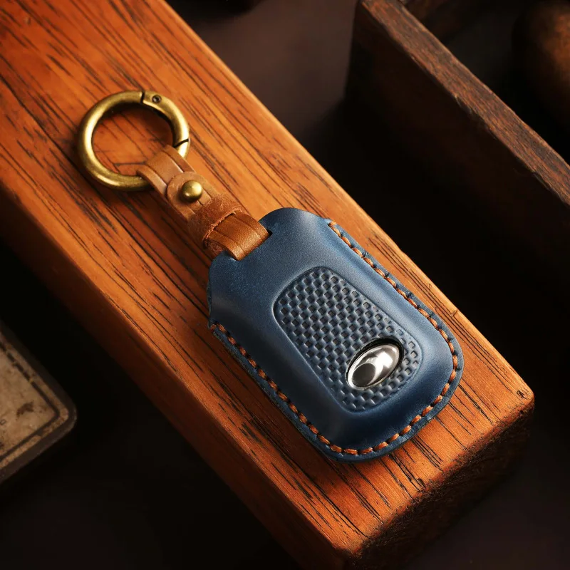 

leather cover for Kymco S350 motorcycle decorative key case