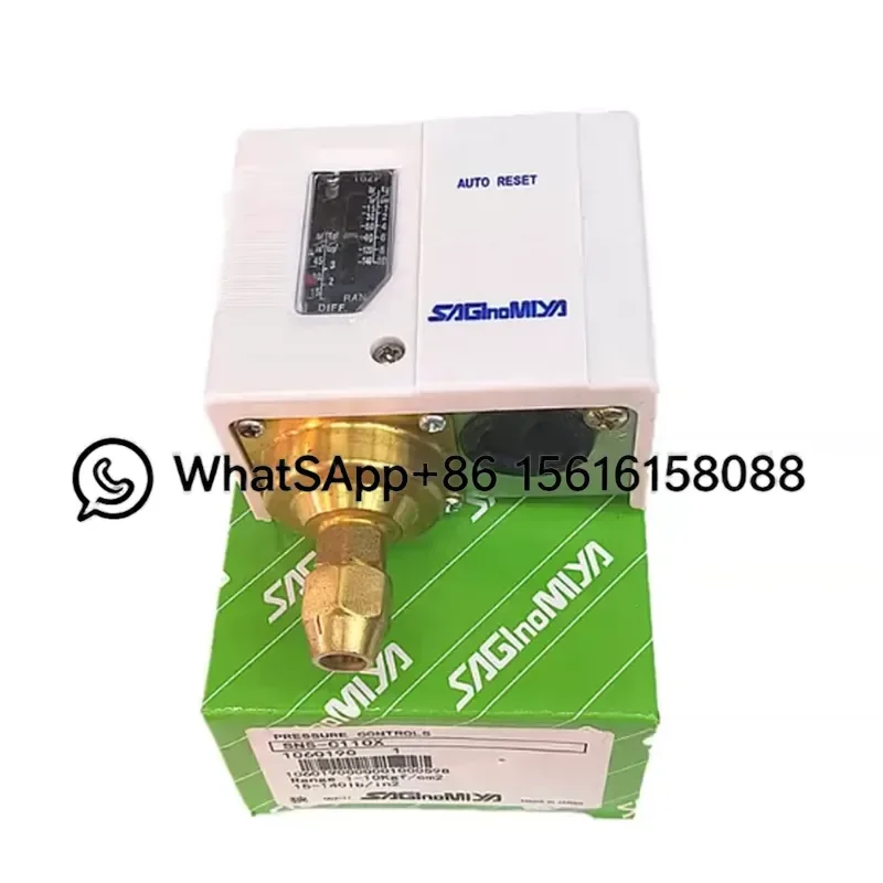 Original SAGINOMIYA Pressure Switch SNS-C110X Hermetic Compressor Control Relay Sensor Auto Cut Off Valve Replacement Part
