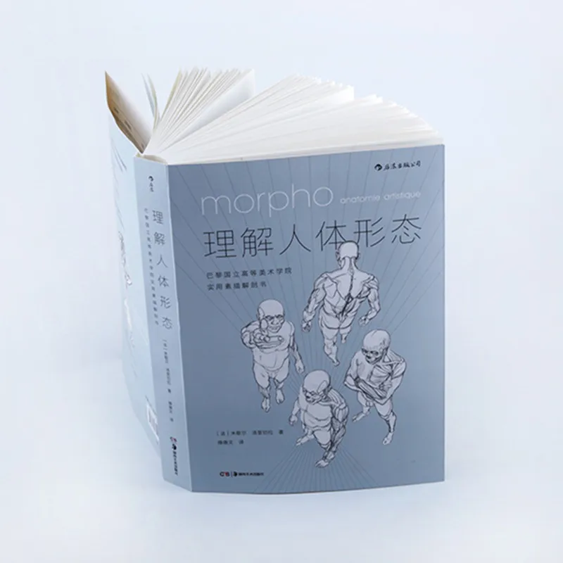 Understand Human Form Drawing Tutorial Book Practical Sketch Anatomy Book,Human Body Structure Drawing Tutorial,Chinese Version