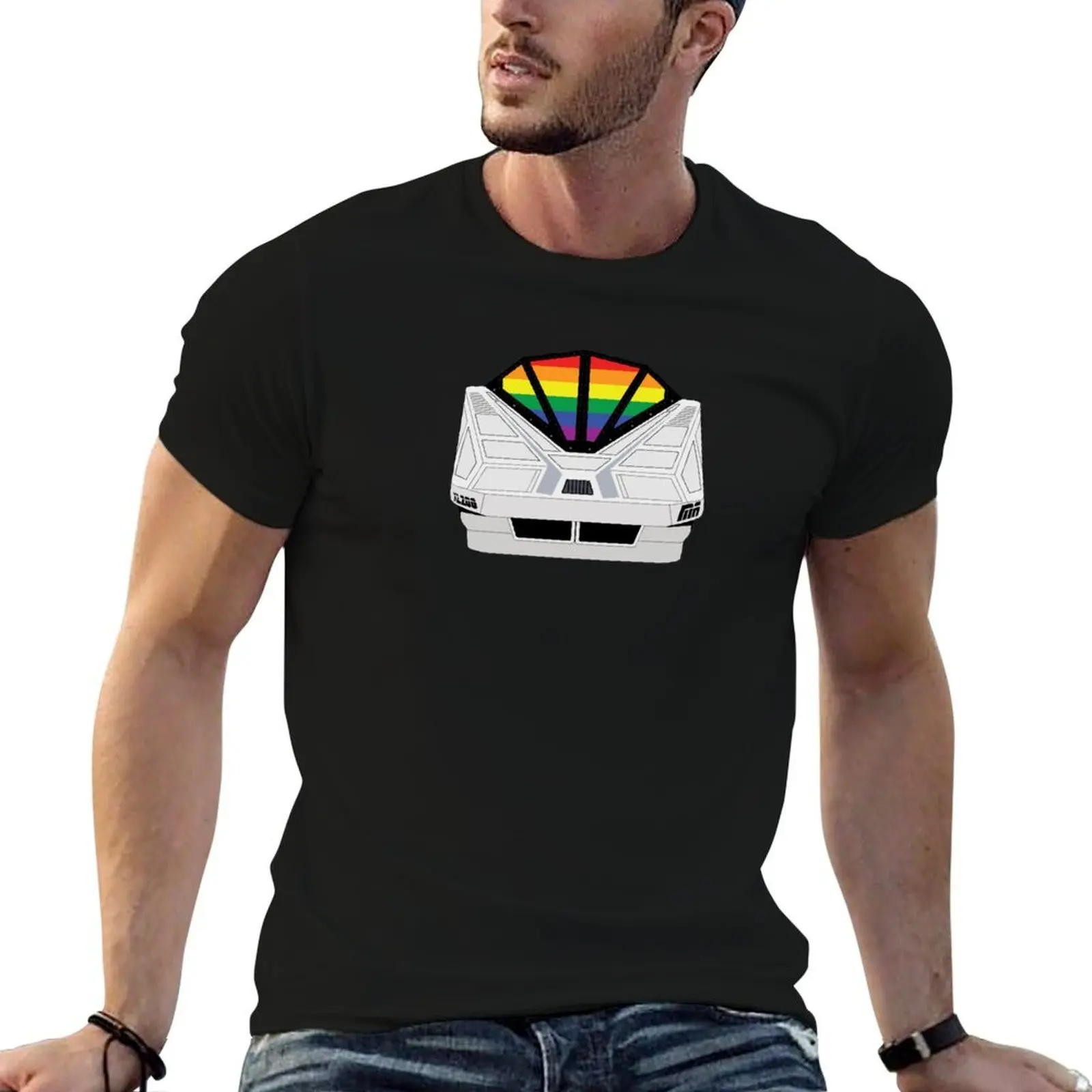 

magnum pride flag T-Shirt man t shirt luxury funny t shirts cotton T-Shirt