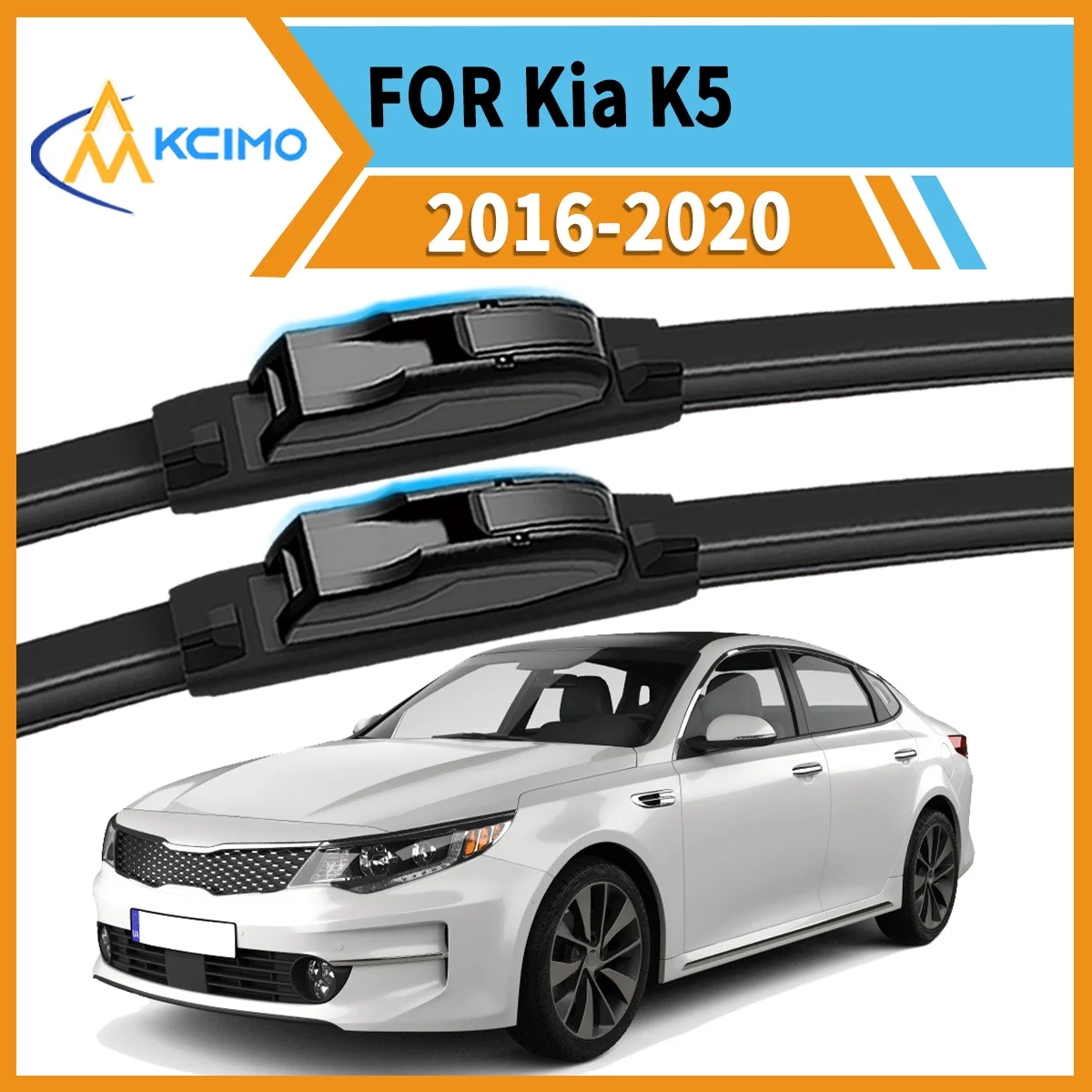 

Upgrade Your Drive 2PCS All-Season Wiper Blades For Kia K5 JF 2016–2020 Superior Clarity & Long-Lasting Performance Guaranteed