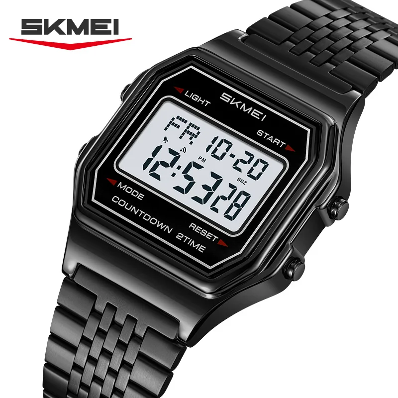Men's Luxury Digital Watch with Waterproof Feature