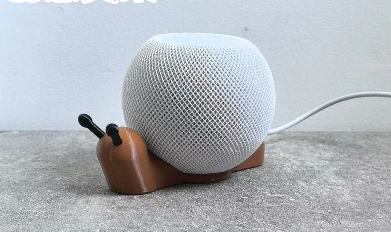 Soporte para Altavoz Inteligente Bluetooth Apple HomePod Mini, Soporte con Diseño de Caracol, Soporte de Caracol