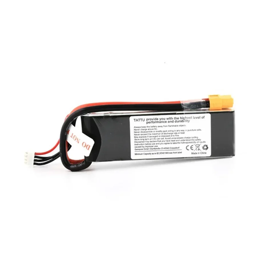 Nova bateria ACE Tattu Lipo 2300mAh Lipo 3S 4S 11.1V 14.8V 45C com plugue XT60 para RC FPV Racing Drone Quadcopter