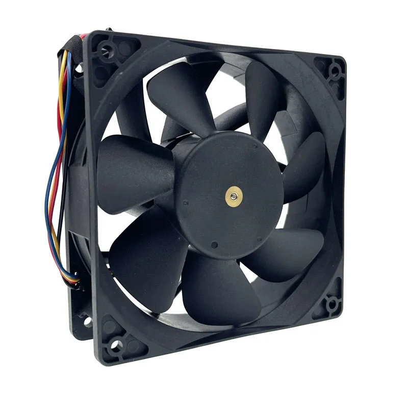 High Speed 120mm Cooling Fan 12cm,DF1203812B2FN DC 12V 4.50A 120X120X38mm Miner Cooler