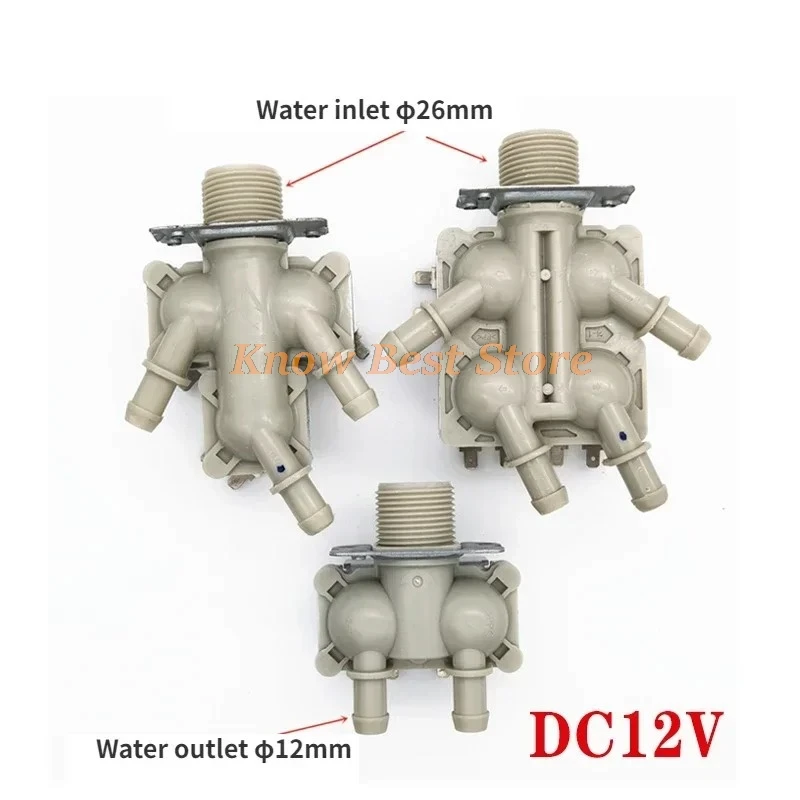 1PCS Washing machine inlet valve DC12V solenoid valves for LG drum washing machine  replacement parts