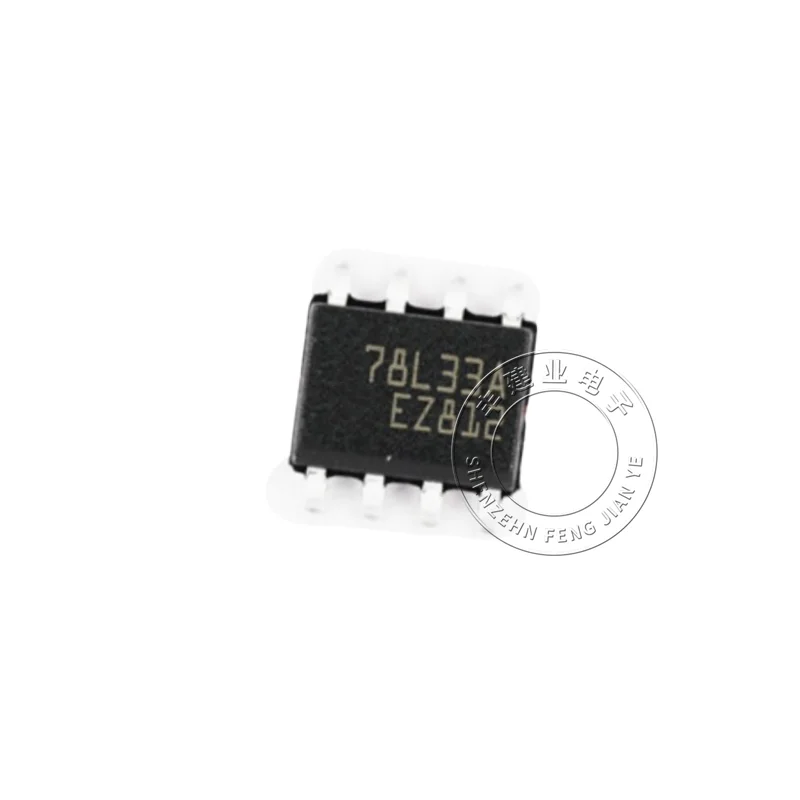 L78L33ACD13TR SCREEN PRINTED 78L33A SMD SOP-8 LOW VOLTAGE DIFFERENTIAL LINEAR REGULATOR 1-5PCS