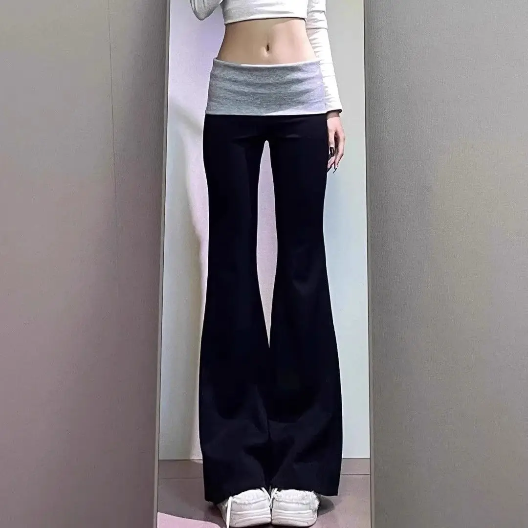 Pantalones Mujer otoño estilo universitario lona Cargo táctico al aire libre militar Ripstop ajustable a prueba de viento multibolsillos picantes