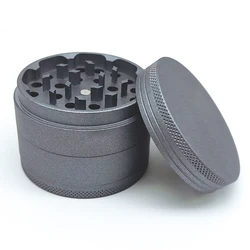 63mm Heat Resistant Paint Coated Herb Grinder Tobacco Smoke Spice Crusher Mill Shredder with Pollen Scraper Rolling Tool