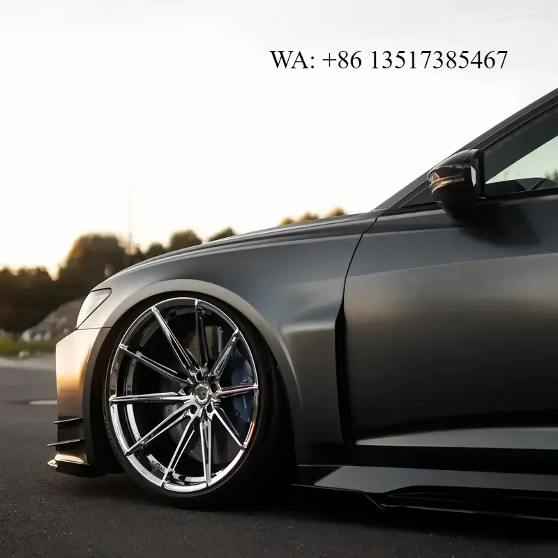 LZT-2669 Triple Chrome R3 Deep Concave Forged Wheels 17 18 19 20 21 Inch 5x112 5x130 for S5 S6 S7 S8 RS3 RS5 RS7 A4 A6 A7