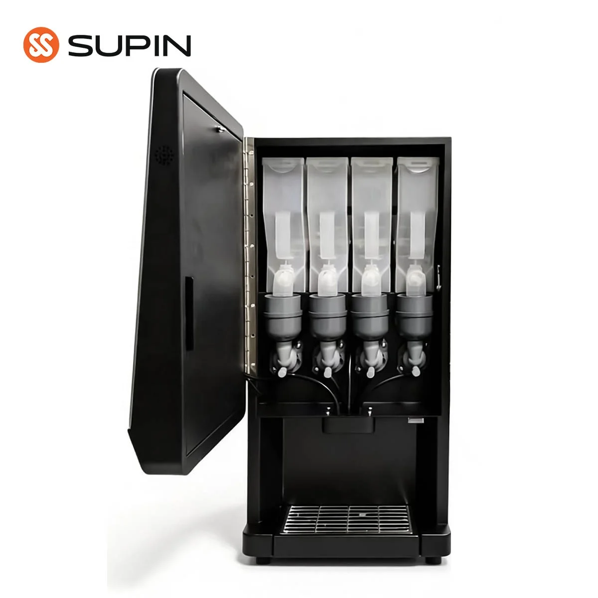 410F Compact Commercial Coffee Vending Machine Smart Touch Control 9 Hot Drinks Automatic Beverage Dispenser