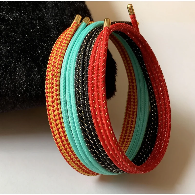 58cm Multicolor Slim Thin Magnetic Rope Diy Automatic Telescopic Magnetic Bracelet Rope Magnetically Pierces Bead Necklace