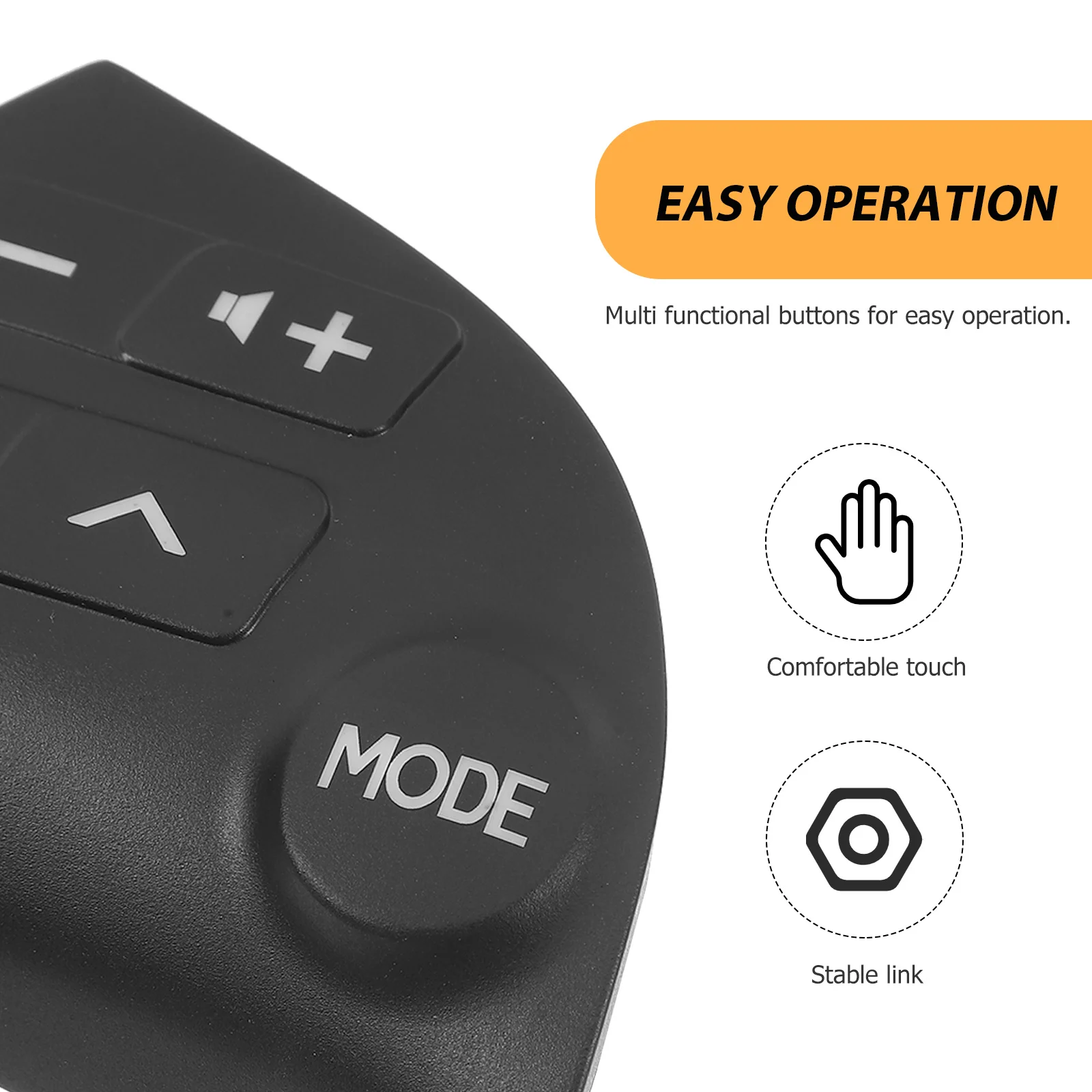 

1Pair Multifunction Steering Wheel Buttons Cruise Control Switch Replacement Car Steering Control Audio Volume Compatible