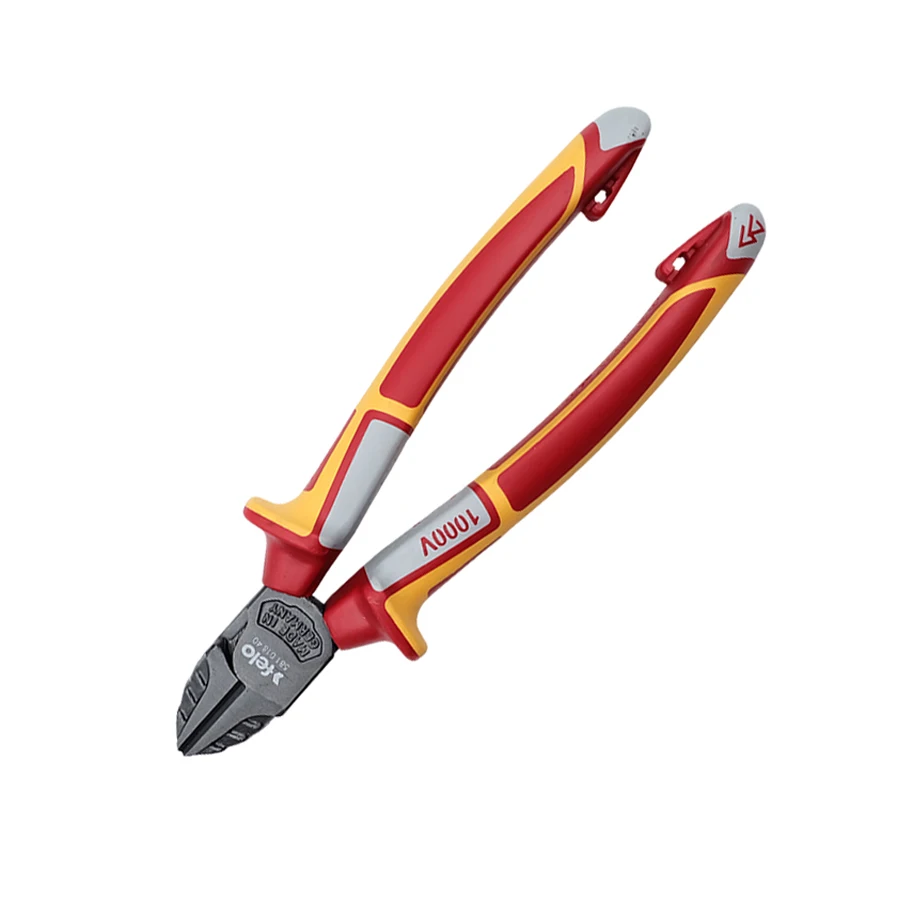 FELO Insulated Diagonal Plier 160mm VDE for Cutting Hard and Soft Wires Electrician Tool 58101