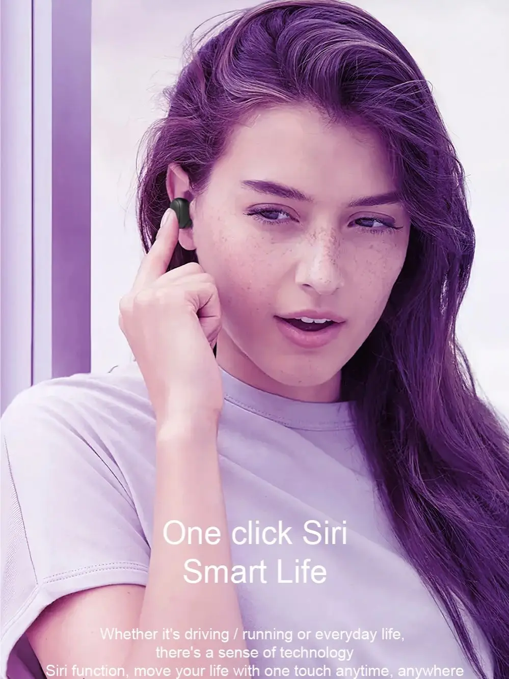 

50% OFF Choice For Sooyn Tws in-ear headphones Double noise reduction Working time 3 hours E10 LZ-76 wireless earphone bluetooth