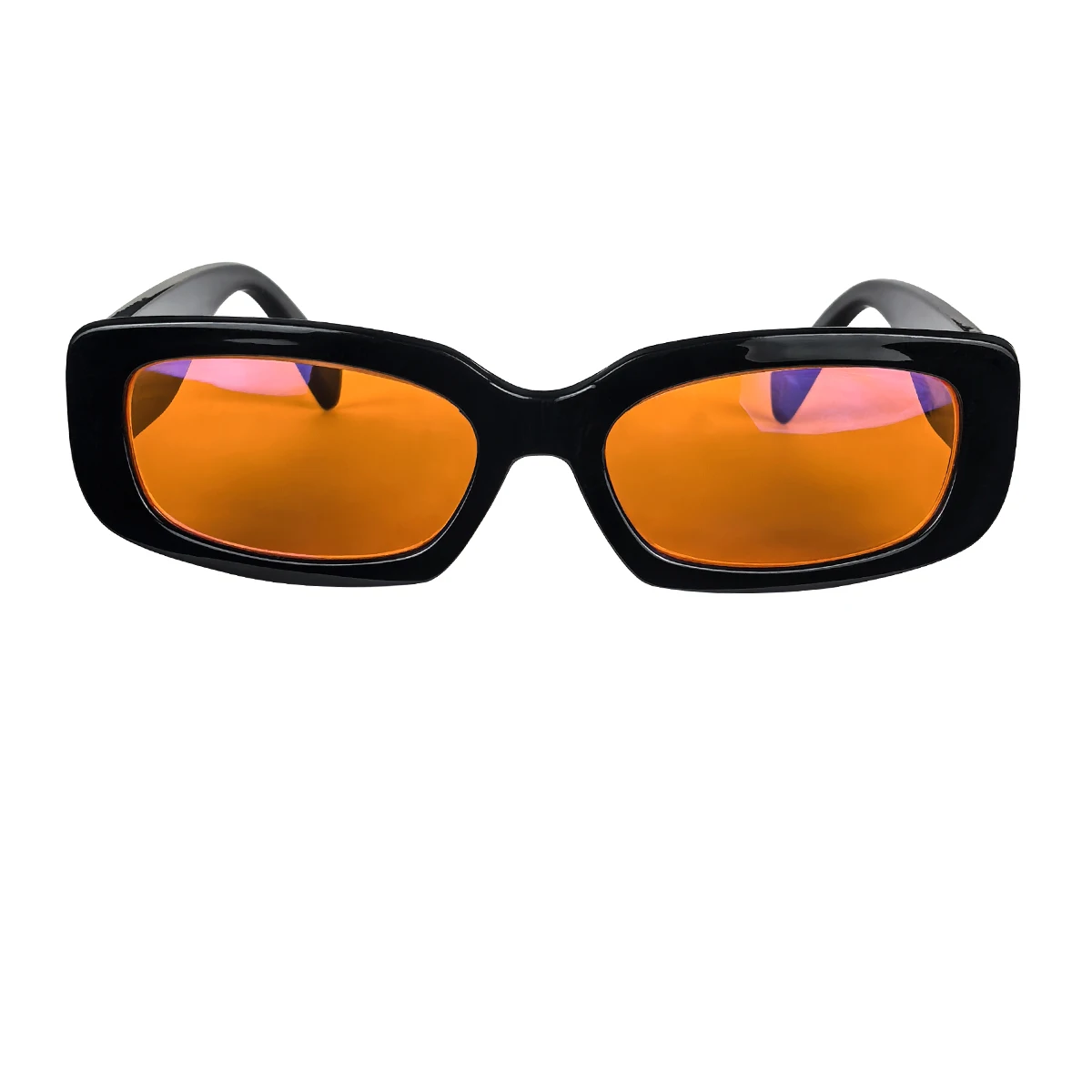 SHINU Women Anti Blue Light Eyewear, Red Tinted Lenses Filter Green Light Improve Night Sleep, Orange Lenses Reduce Gaming