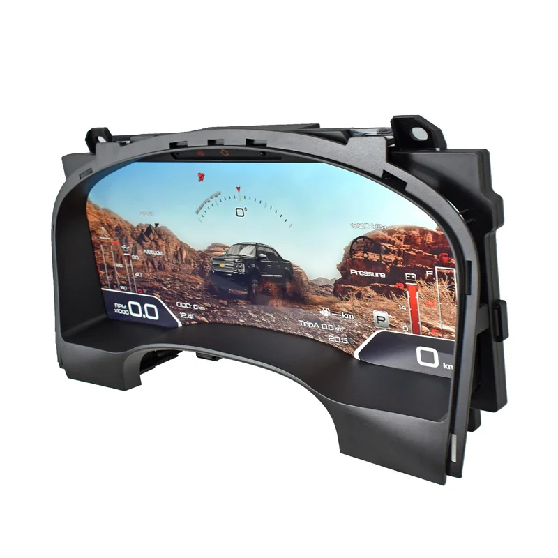 

New KANOR Digital Gauge Cluster Instrument Replacement For 15" Chevrolet Silverado Tahoe Suburban Gmc Yukon 2007-2013 Dashboard