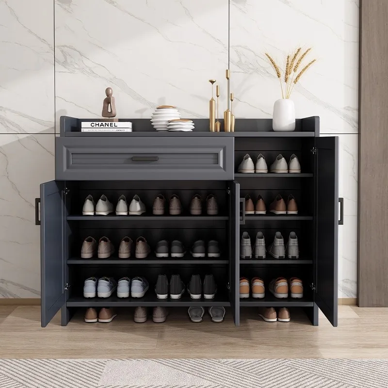 All-aluminum shoe cabinet, honeycomb aluminum panel cabinet, source factory, a variety of colors and sizes are available