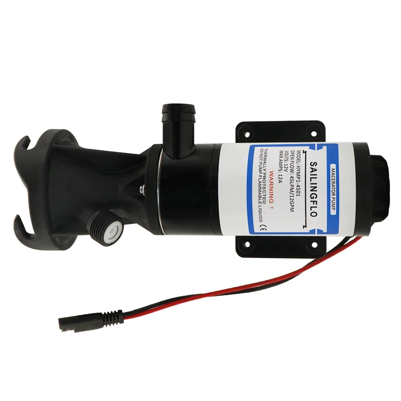 12V DC Marine Toilet Waste Macerator Pump 45LPM Electric Caravan Pump
