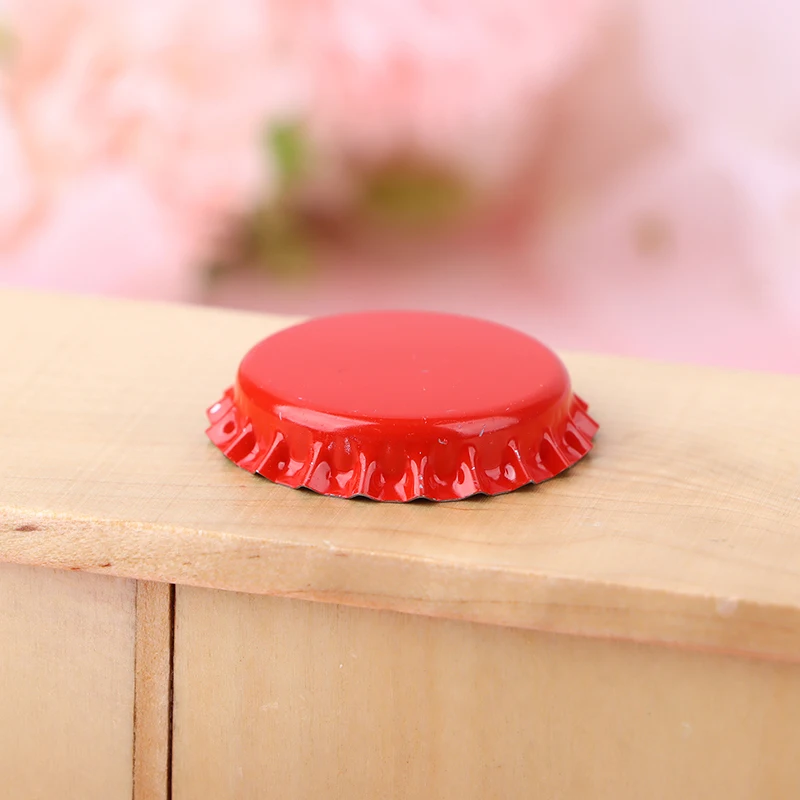 100Pcs/Set Beer Cap Beer Bottle Caps Oxygen Absorbing Seal Crown Caps for DIY Home Brewing Beer Tool Bar Accessories