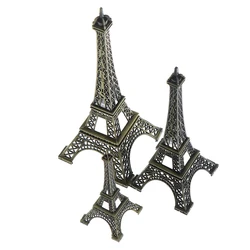 8cm 10cm 15cm Mini Paris Eiffel Tower Model Desk Figurine Statue Crafts Souvenir Alloy