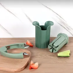 Multifunction Vegetable Fruit Divider Slicer Cutter Carrot Cucumber Grater Cutter Strawberry Huller Corer Tools Kitchen Gadget