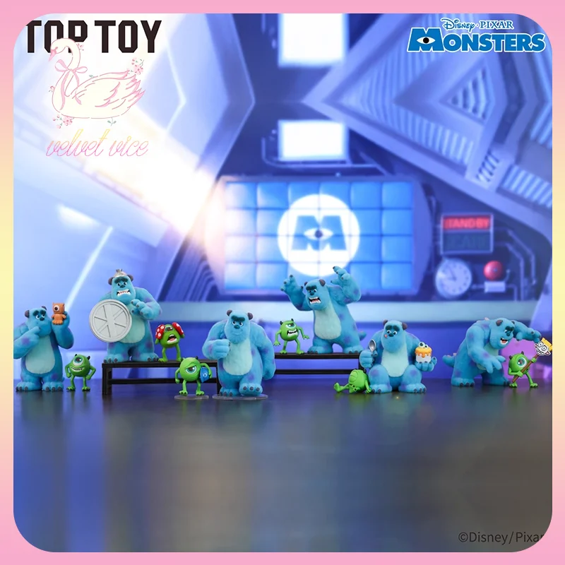 

Оригинальные TOPTOY Monsters, Inc.Work Log Series Wacky Blind Box, экшн-анимационная фигурка, украшение для рабочего стола, подарок на день рождения для детей