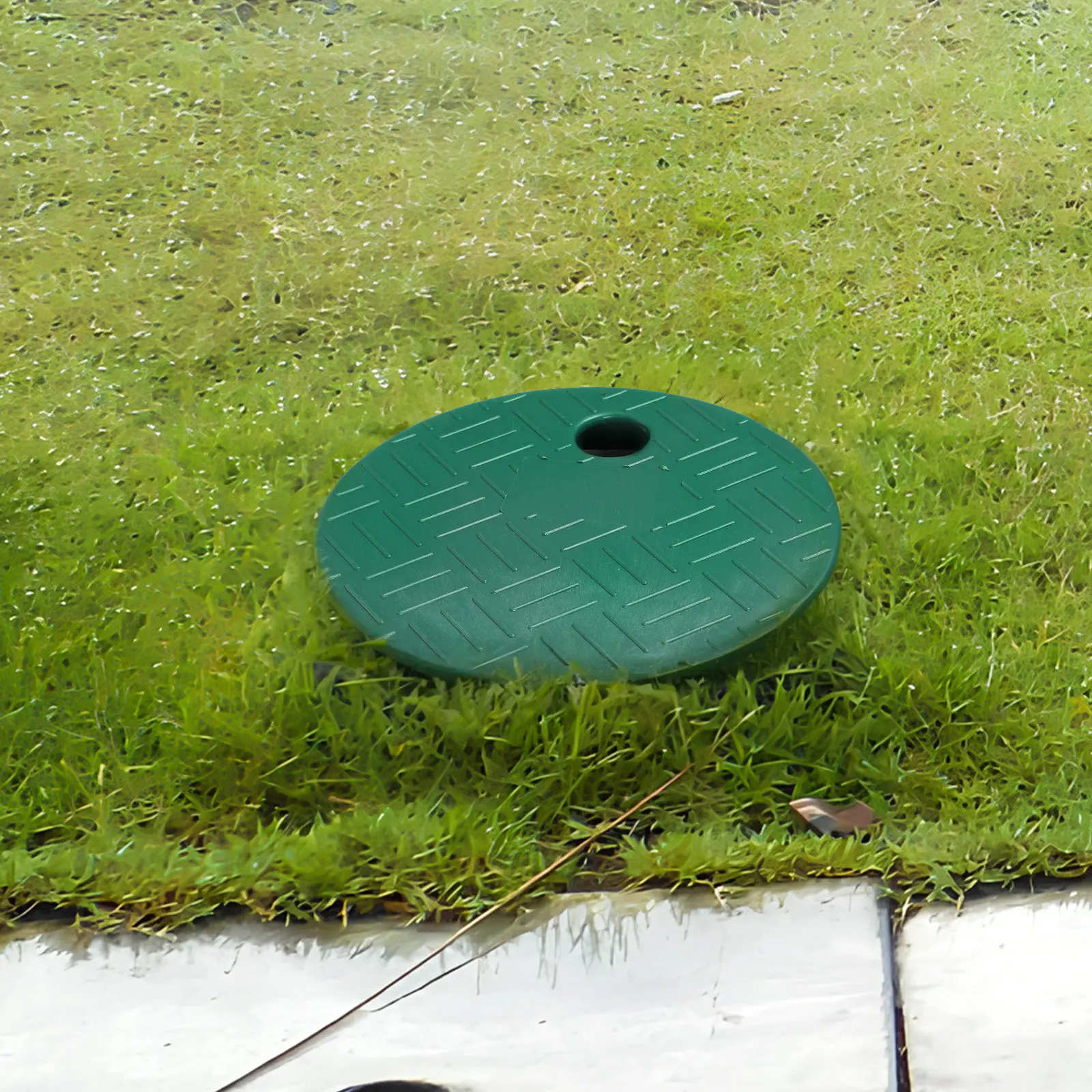 

4Pcs Round Irrigation Valve Box Cover Sturdy Sprinkler Valve Covers for Outside Garden Irrigation System Lid Sprinkler Box Cover