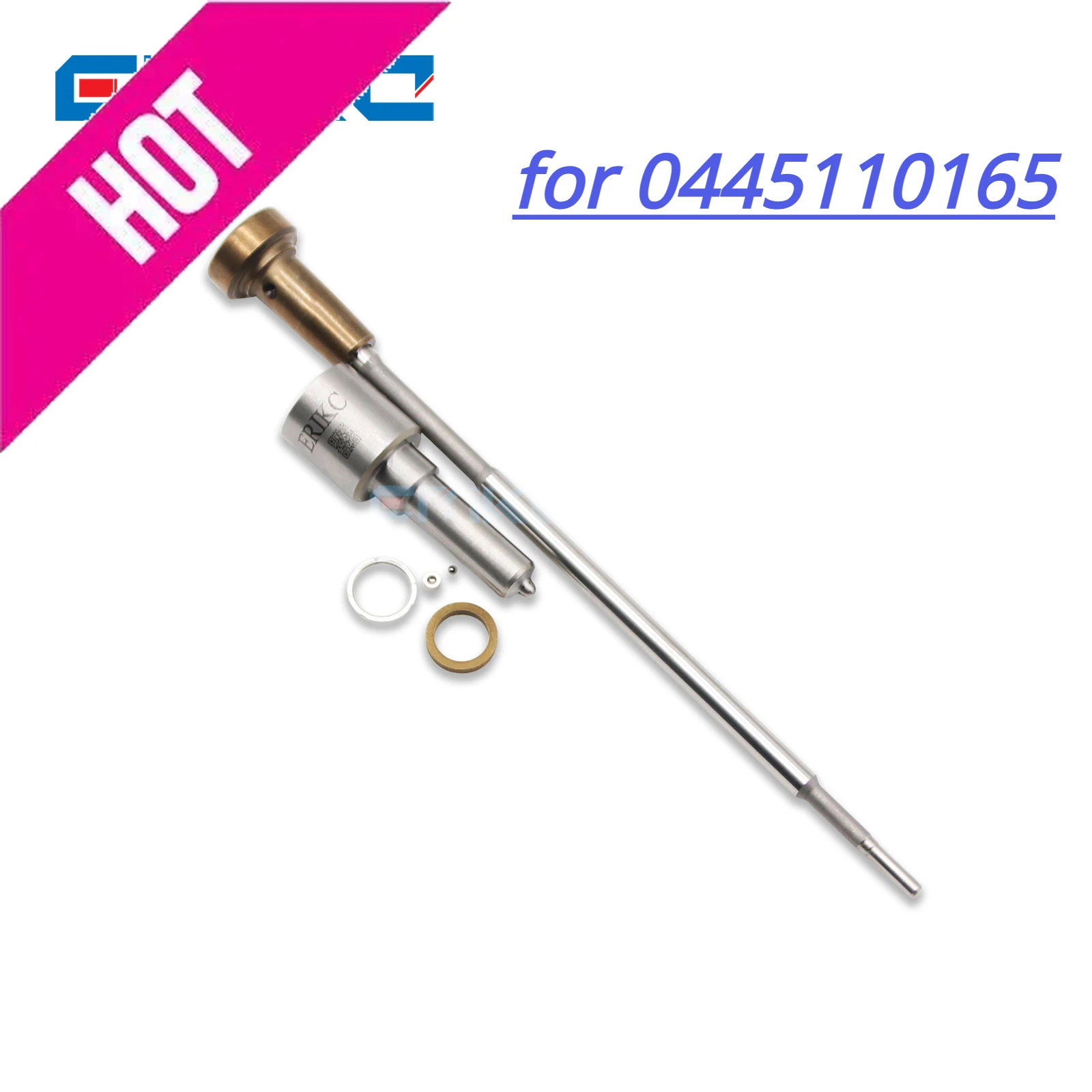 0445110165 Common Rail Injector Repair Kits Nozzle DLLA142P1321 0433171822 Valve F00VC01321 for Bosch 0 445 110 165 Sprayer