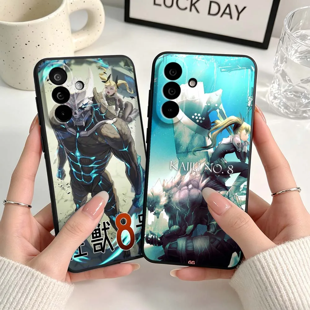 Anime Kaiju No. 8 Comics Art Phone Case For Samsung A04 A05 A06 A07 A12 A3 A14 A15 A16 A17 A23 A24 A25 A26 A32 A22 A31 Black