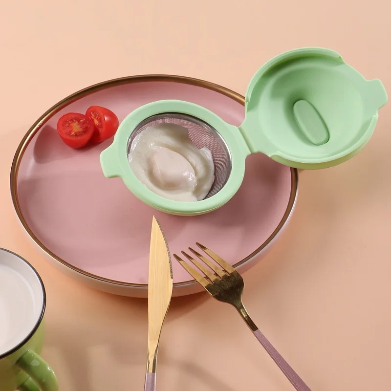 Food Grade Silicone Poached Egg Maker Non-Stick Egg Boiler Poached Eggs Cups Egg Poacher Ovens Kitchen Cooking Tools
