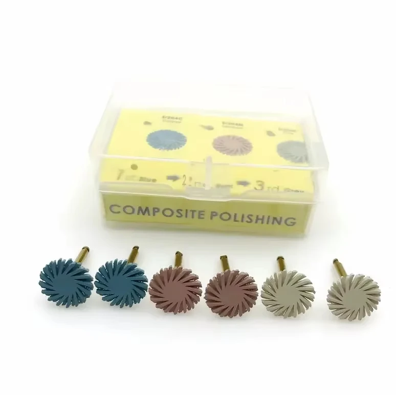 

Best Composite Polishing Disc Kit Diamond System Teeth Flex Spiral Brush Bur Rubber Polisher Tools/ Hotsale Materials