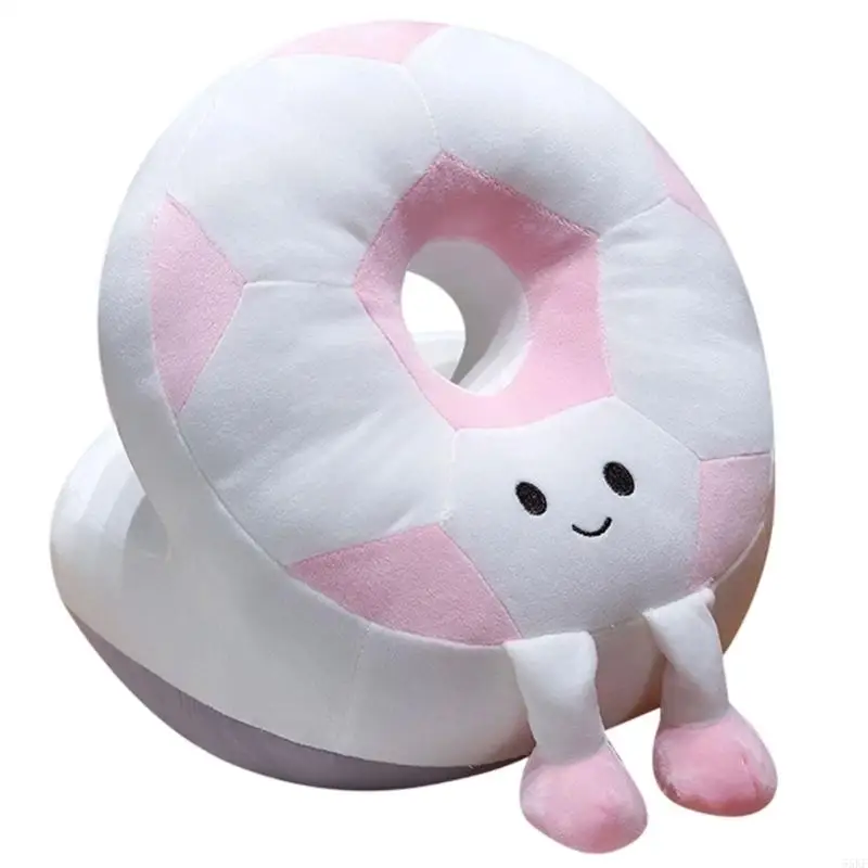Plush Football Themed Napping Cushion Easy Carry Desk Rest Pillow For Dormitory Office Home Soft Sleeping Aid Gift 55KF