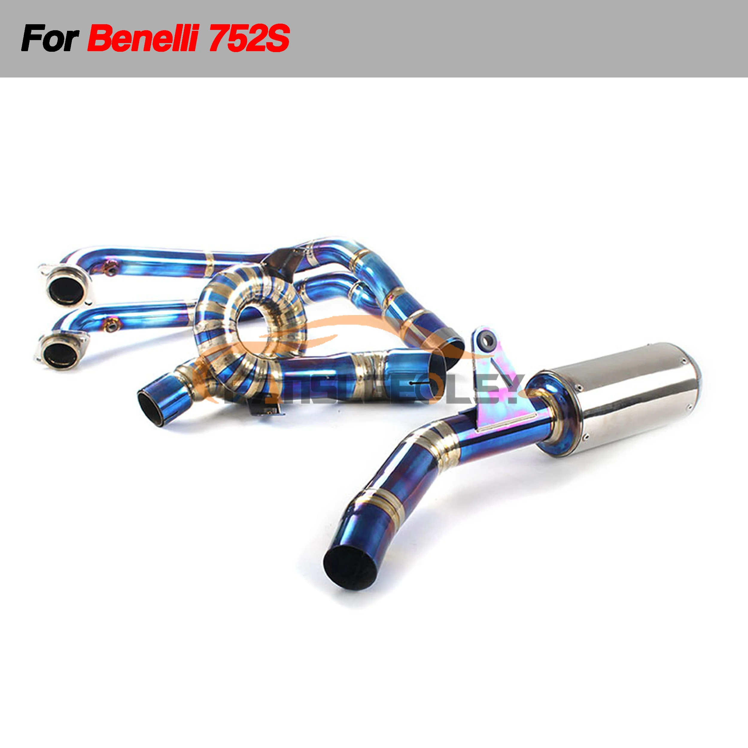 For Benelli 752S Titanium Alloy exhaust pipe for motorcycle motorcycle accessories exhaust systems motorcycle exhaust muffler