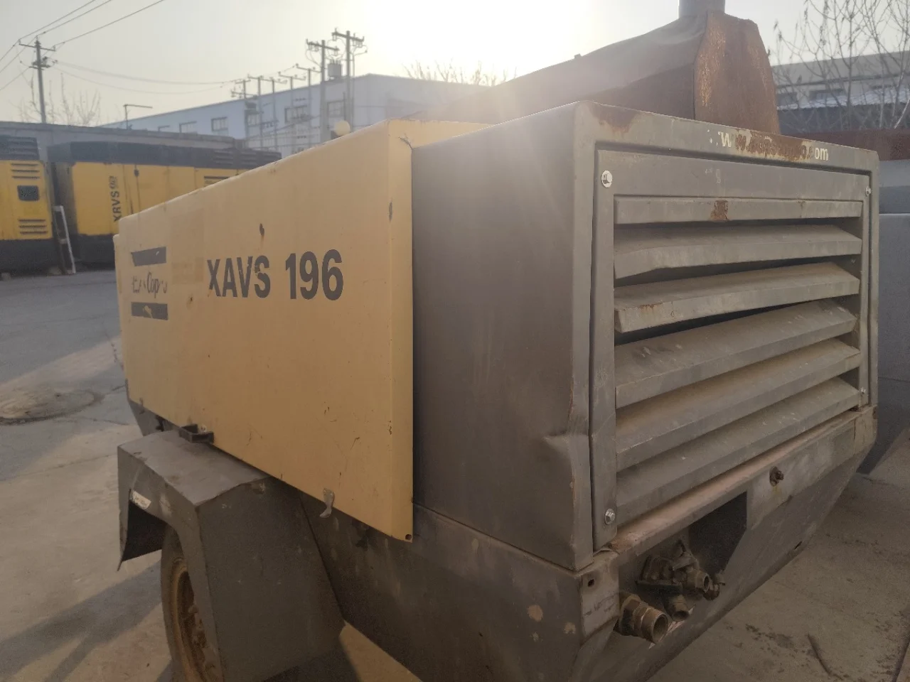 Competitive Price Atlas Copco XAS186 Used Air Compressor For Sale