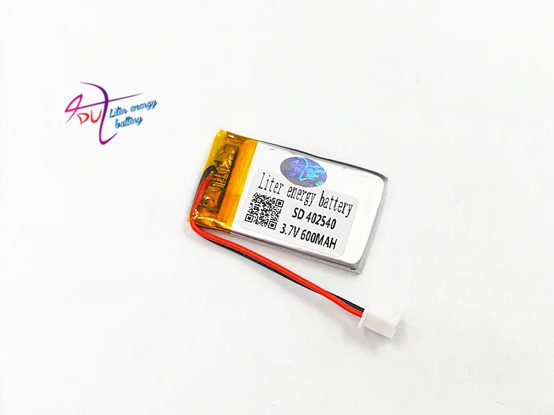 XHR-2P 2.54 402540 3.7V 600 Ma lithium polymer battery electronic dog story King learning machine