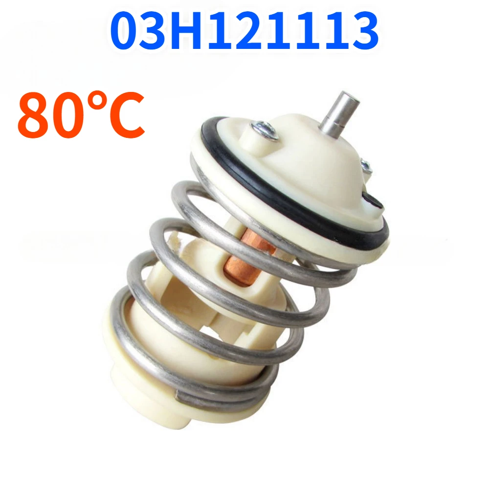 

80℃ 03H121113 For Audi Q5 Q7 SKODA SUPERB II VW PASSAT B6 CC PHAETON TOUAREG Car Engine Cooling Systems Thermostat 03H121113D