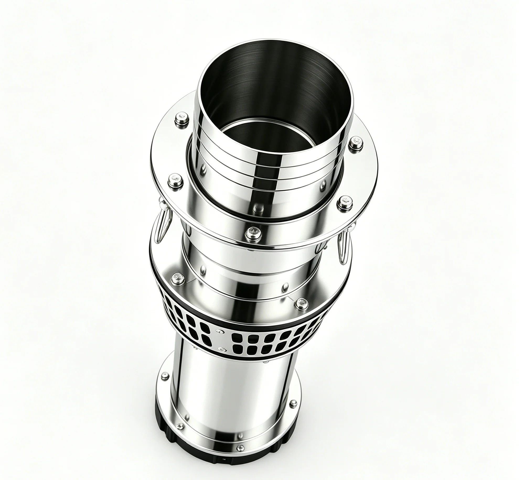 380V Garden Watering Submersible Pump 304 SS Oil Immersed High Head Large Diameter High Capacity QY40-38-7.5