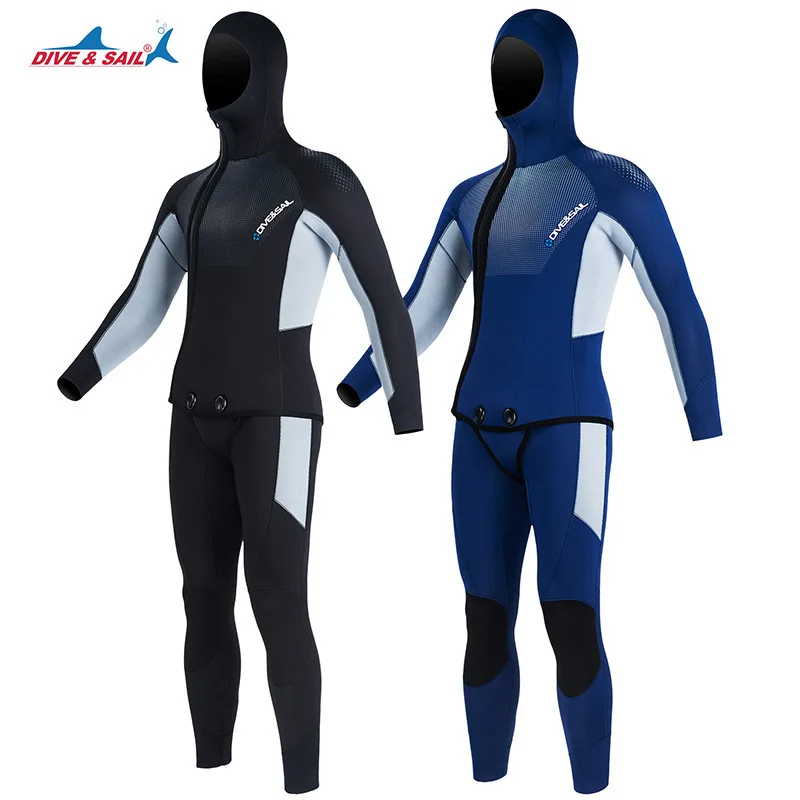 

5MM diving suit men's warm one-piece vest diving suit, snorkeling surfing suit